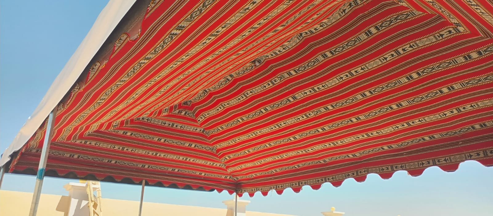Tents interior